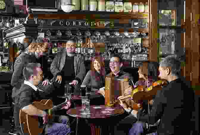A Group Of Musicians Playing Traditional Irish Music In A Cozy Pub, Surrounded By A Lively Crowd Croagh Patrick And The Islands Of Clew Bay: A Guide To The Edge Of Europe