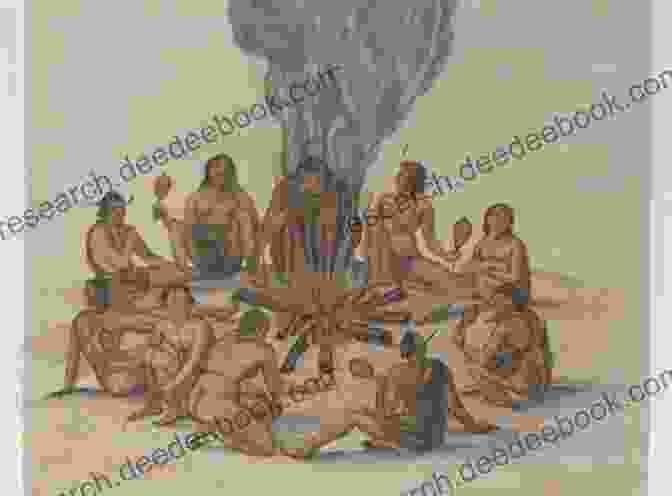 A Group Of Native American Elders Sitting Around A Fire Native American Proverbs M D Johnson