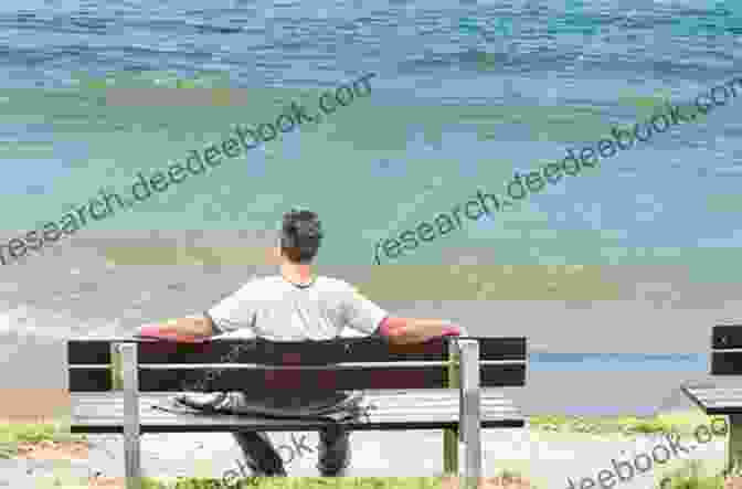 A Man Sitting On A Bench, Looking Out At The Ocean, With The Words '33 Days' Written In The Sand 33 Days: A Memoir (Neversink) Austin D Johnston