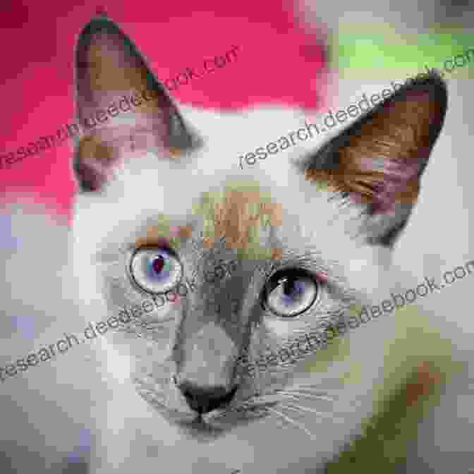 A Siamese Cat With Piercing Blue Eyes And A Distinctive Pointed Pattern Siamese Cats Divina Blackwell Bates