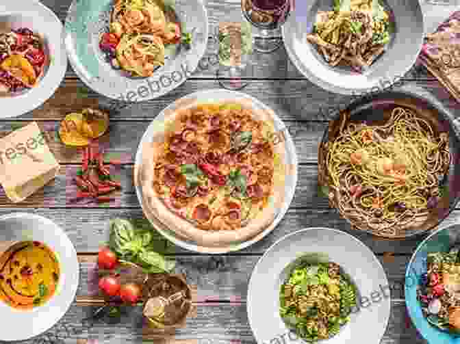 A Table Filled With Traditional Italian Dishes, Including Pasta, Pizza, And Wine One Day In Menaggio: From Milan