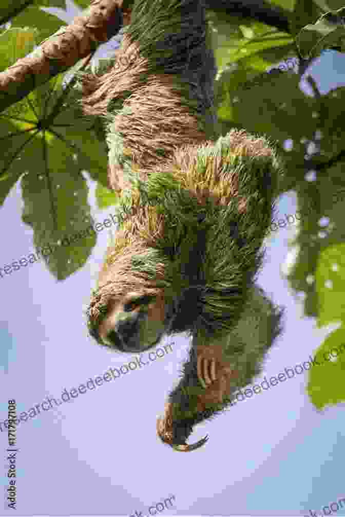 A Three Toed Sloth Hanging Upside Down On A Tree Branch Slow Slow Sloths (Penguin Young Readers Level 2)