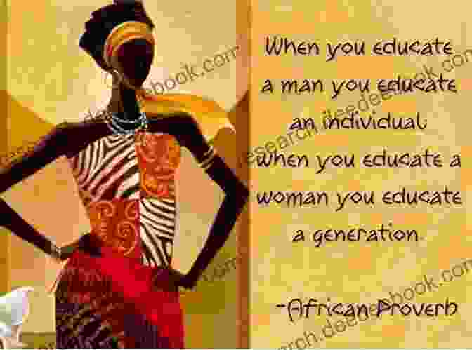 A Young Woman Uses An African Proverb To Motivate And Inspire Her Community, Demonstrating The Power Of Wisdom To Ignite Change. African Proverbs M D Johnson