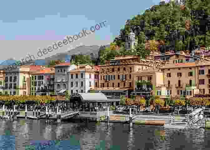 Bellagio Waterfront With Colorful Buildings And Boats On Lake Como One Day In Bellagio: From Milan (One Day From Milan 4)