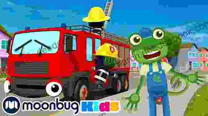 Children Hugging Fiona Fire Engine, Expressing Their Gratitude Fiona Fire Engine And The Toy Store Fire: Funny Childrens Bedtime Story For Kids (Emergency Services 1)