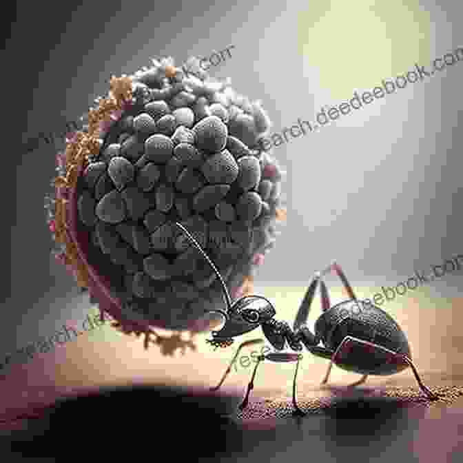 Close Up Photograph Of An Ant Carrying A Seed, Revealing Intricate Details And Textures FLOWER POWER: An Ant S View Of Nature S Art (Photoart 1)