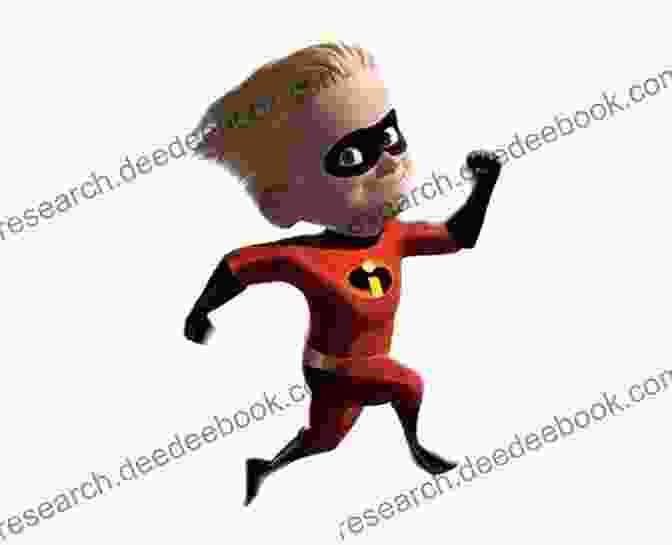 Dash Running With Incredible Speed, Leaving A Trail Of Lightning Behind Him The Incredible Dash (Disney/Pixar The Incredibles) (Step Into Reading)