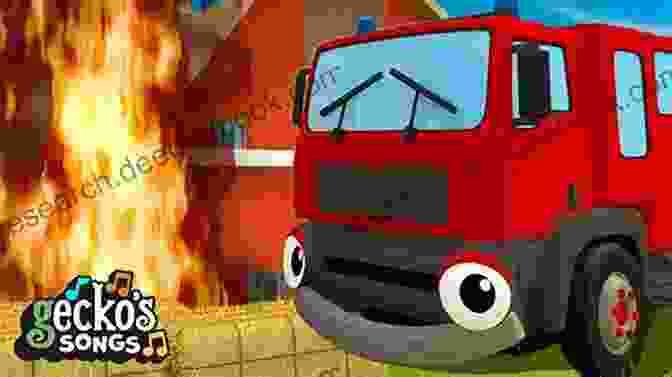 Fiona Fire Engine Racing Down The Road With Lights Flashing And Sirens Blaring Fiona Fire Engine And The Toy Store Fire: Funny Childrens Bedtime Story For Kids (Emergency Services 1)