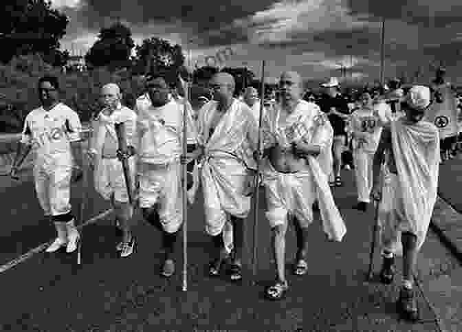 Mahatma Gandhi Leading A Nonviolent Protest In India HOW THEY ESCAPED: Fighting Back