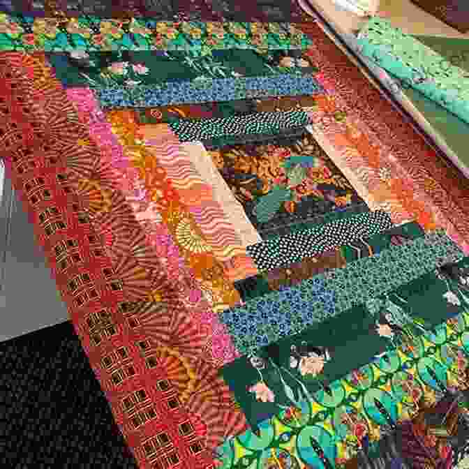 Modern Log Cabin Quilt By Kathy Doughty Adding Layers Color Design Imagination: 15 Original Quilt Projects From Kathy Doughty Of Material Obsession