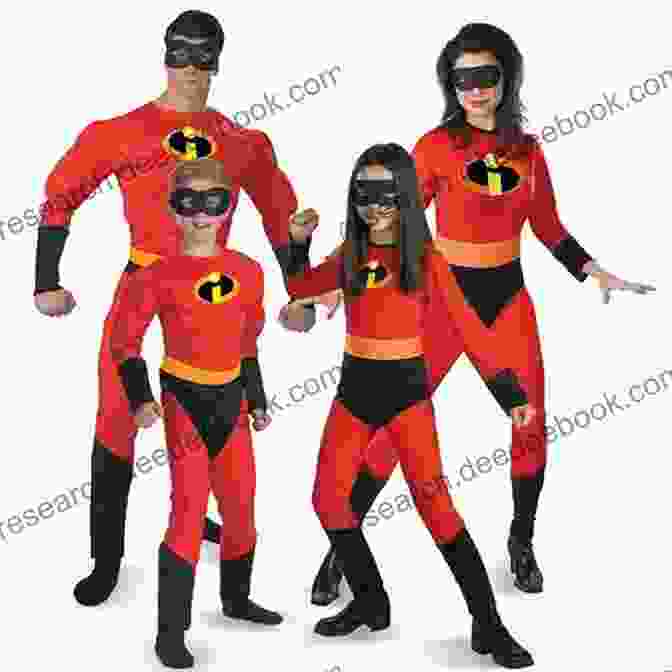 The Incredibles Family Standing Together, Their Superhero Costumes Gleaming The Incredible Dash (Disney/Pixar The Incredibles) (Step Into Reading)