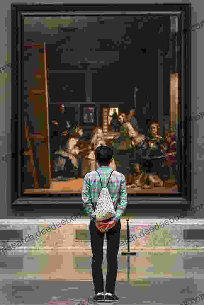 The Master Of The Prado Book Cover Featuring A Painting Of Diego Velázquez's Las Meninas With A Blurred Figure In The Foreground, Symbolizing The Mystery And Intrigue Surrounding The Novel's Plot. The Master Of The Prado: A Novel