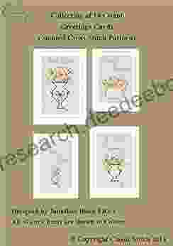 Collection Of 14 Count Greetings Cards Cross Stitch Patterns