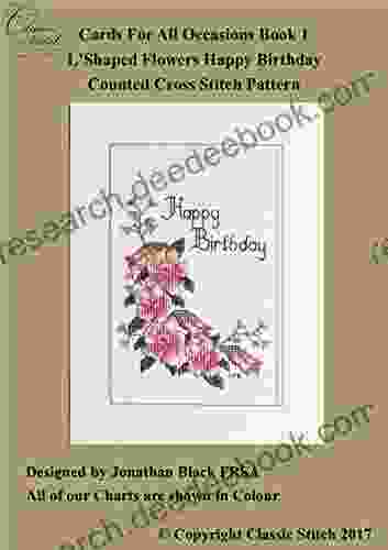 L Shaped Flowers Happy Birthday (Cards For All Occasions 1)
